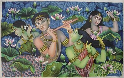 Goddess Radha And Lord Krishna Photo