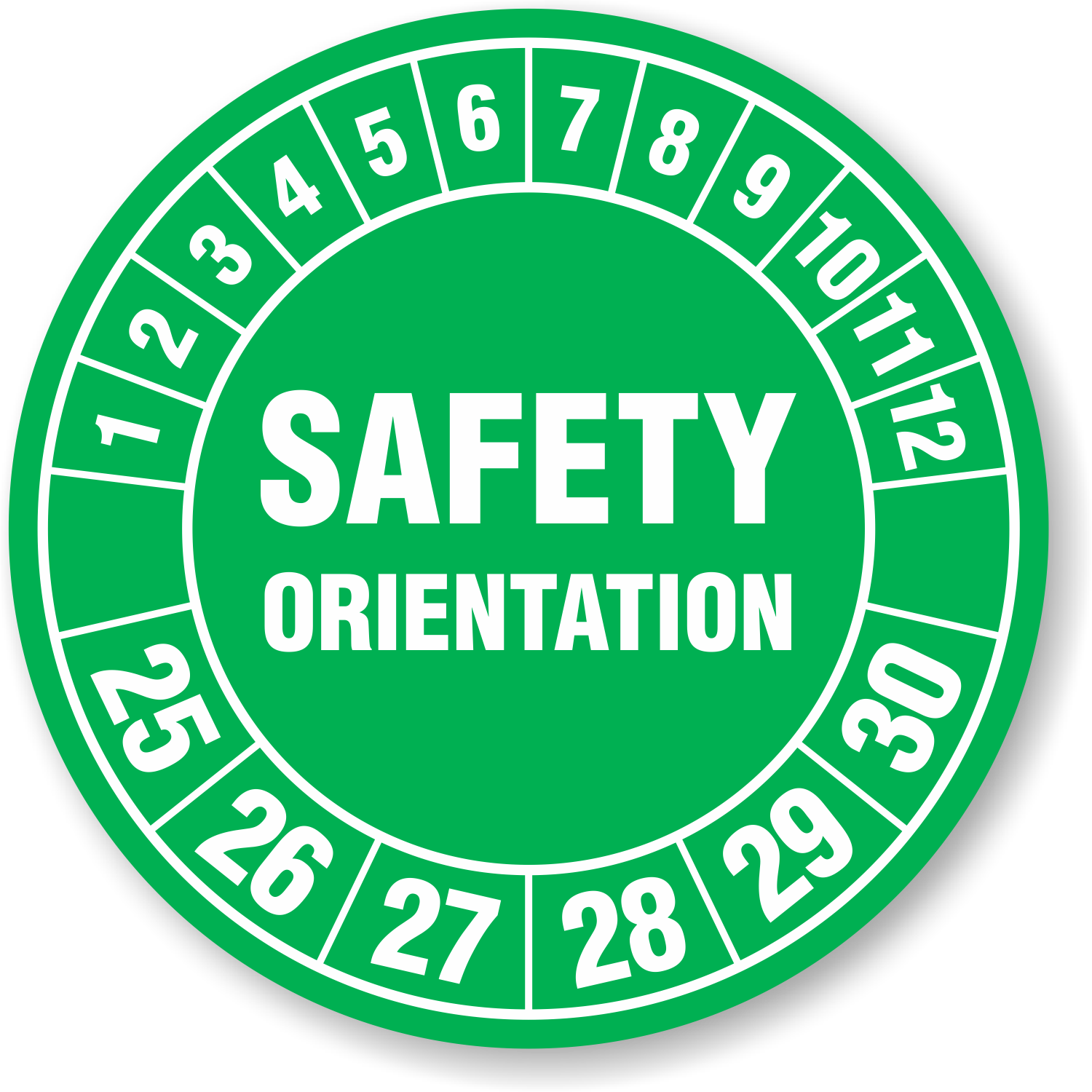 Hard Hat Safety Stickers