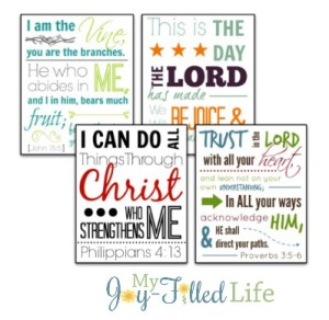 Printable Scripture Subway Art {FREE} - My Joy-Filled Life