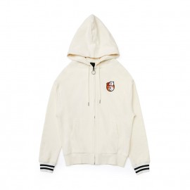 BT21 RJ OFF-WHITE ARTWORK HOODED ZIP-UP