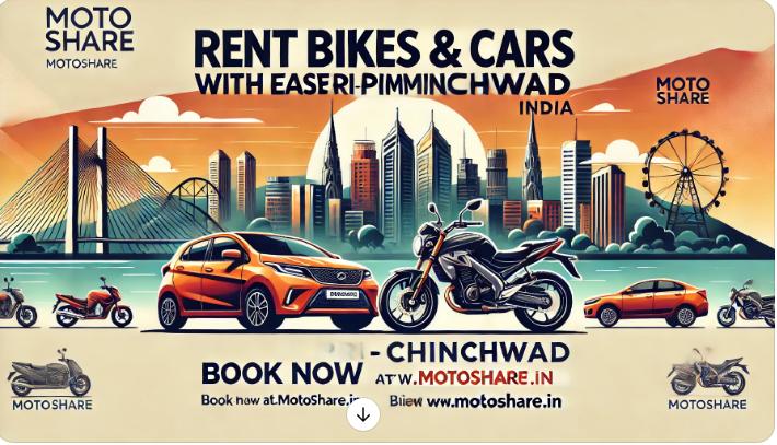 Explore Pimpri-Chinchwad with Ease: Rent Bikes & Cars through Motoshare