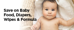 Save On Diapers,Wipes &  Formula