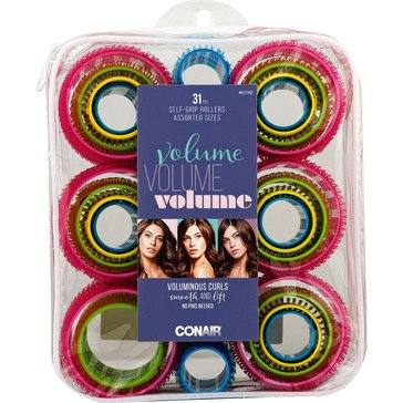 Conair Assorted Sized Self Grip Rollers 31ct