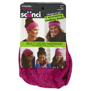 Scunci 1pk. Multi-wear Headwrap