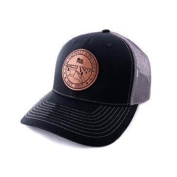 Til Vahalla Project Logo Leather Patch Cap