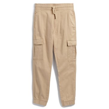 Tony Hawk Little Boys' Cargo Twill Pull On Joggers