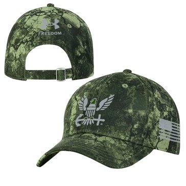 Under Armour Men's Freedom 24 USN Eagle Camo Cap