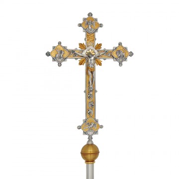 Processional Cross in Bronze