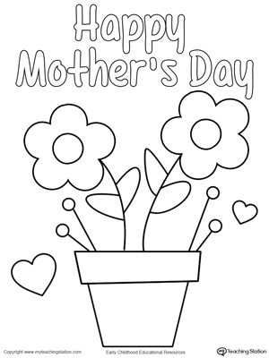 Mother's Day Activities Printables image.