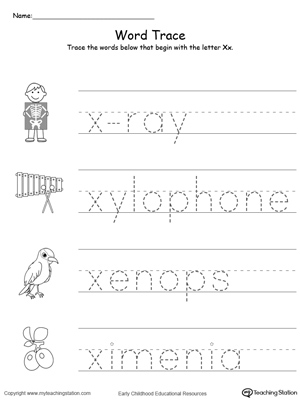 X Letter Words