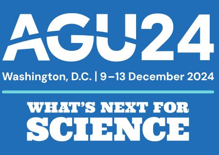 American Geophysical Union (AGU) 2024 logo