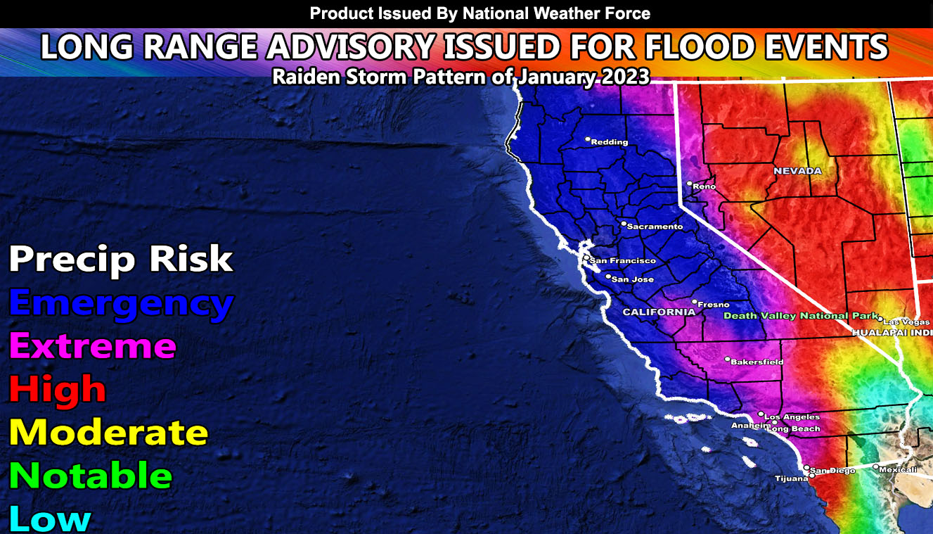 Long Range Weather Advisory Issued for Emergency Flood Situation for ...