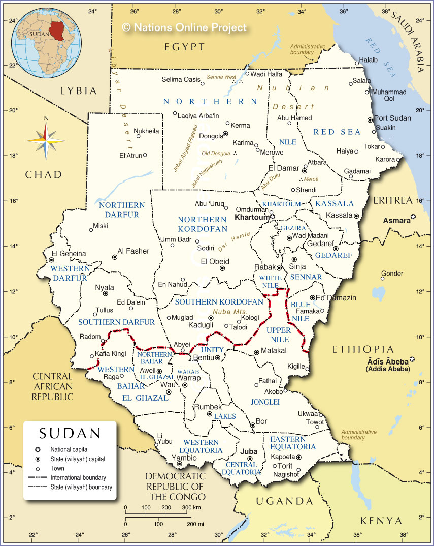 Darfur Genocide Map