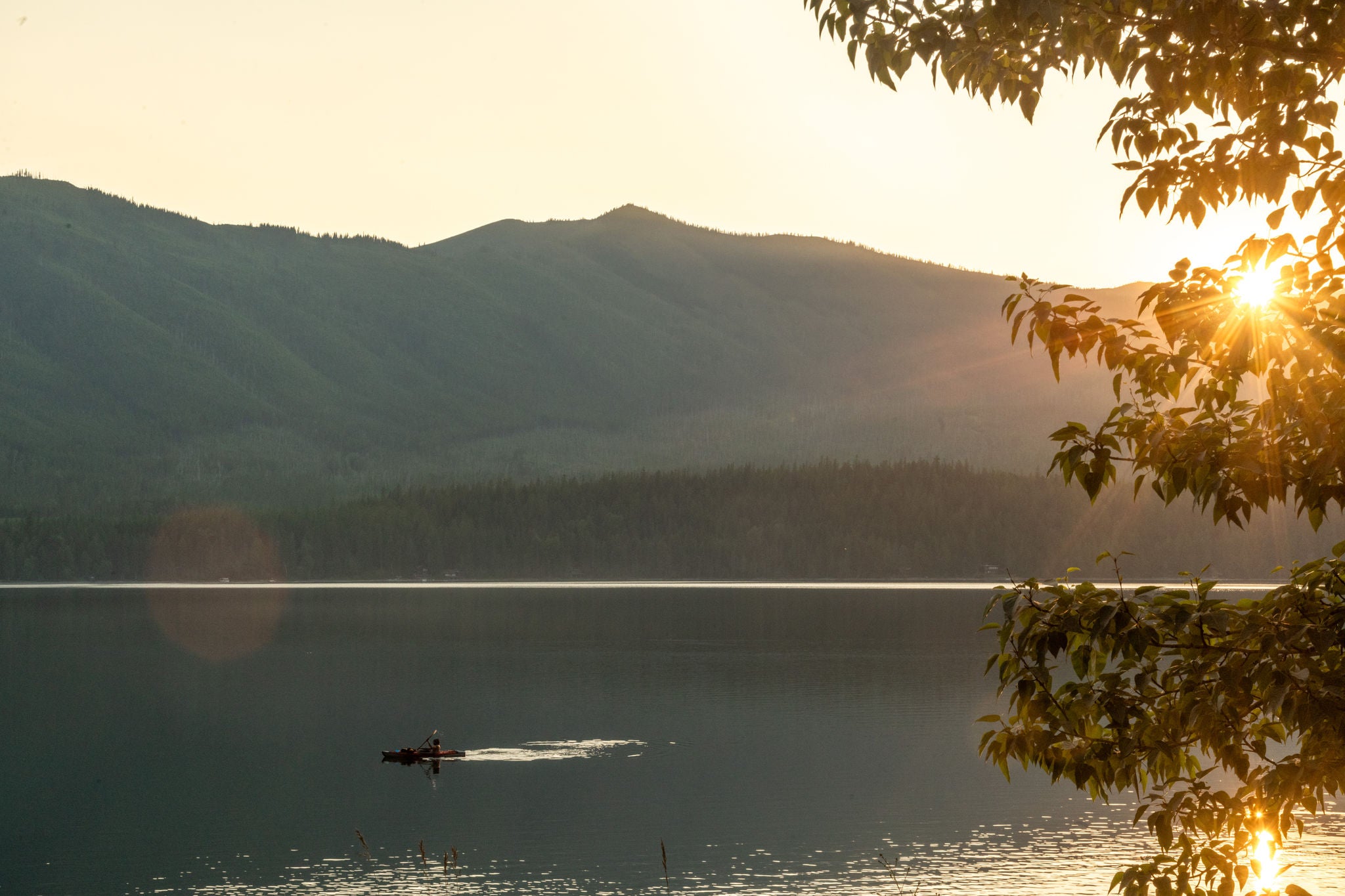 view of lake in whitefish montana