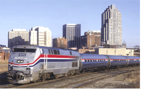 Amtrak train