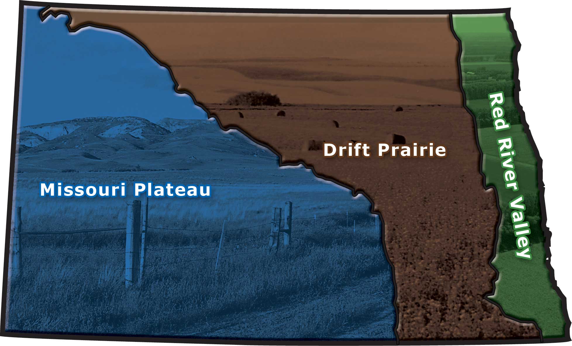 Section 1: Geography and Climate of North Dakota | 4th Grade North ...