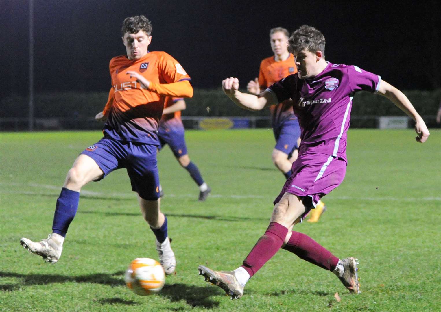 Bourne Town were 4-0 home winners over Newark & Sherwood. Photo: Chris Lowndes