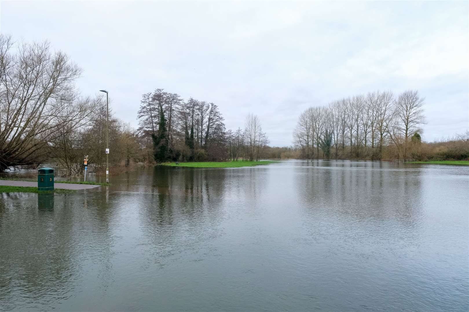 Northcroft Park floods by Phil Cannings