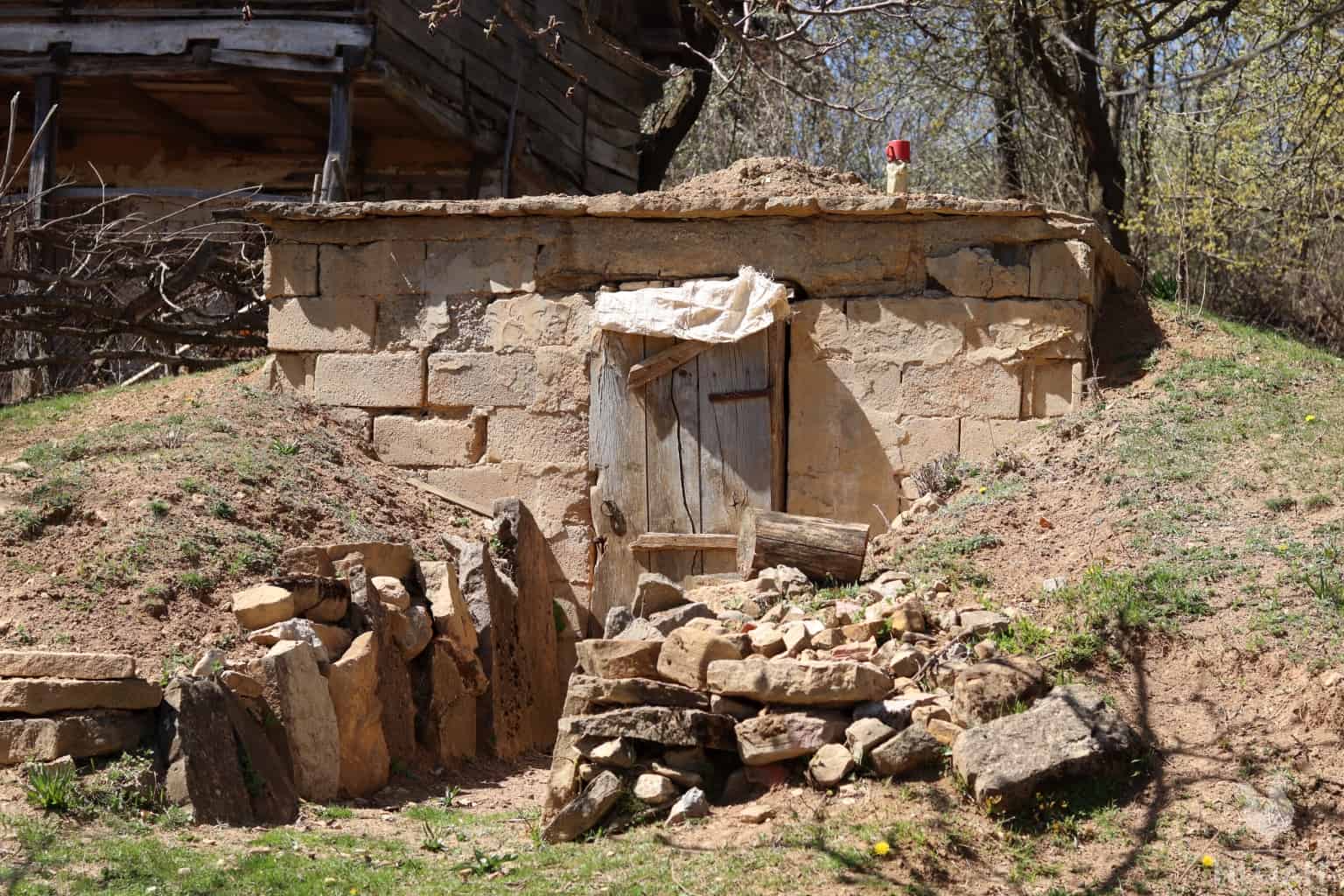 a root cellar