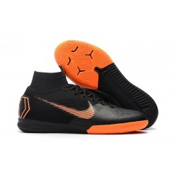 Nike Mercurial SuperflyX VI Elite IC Indoor Shoes Black Orange