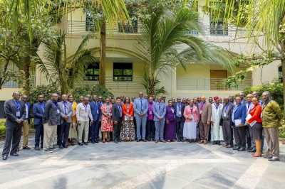 Participants pose for a group photo at the meeting in Kigali on Wednesday, January 30. Courtesy