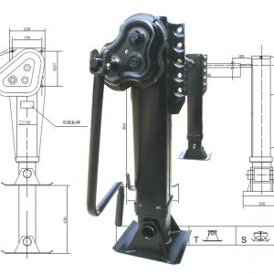 semi-trailer-landing-gear-american-type