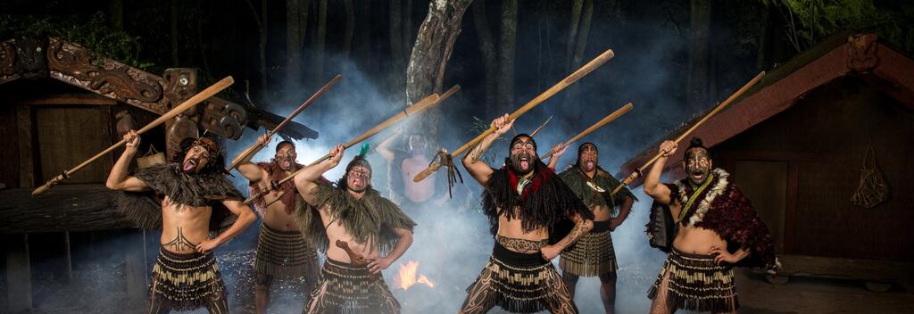 Warriors at Te Pā Tū 