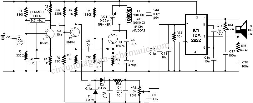 metal detector circuit Page 3 : Sensors Detectors Circuits :: Next.gr