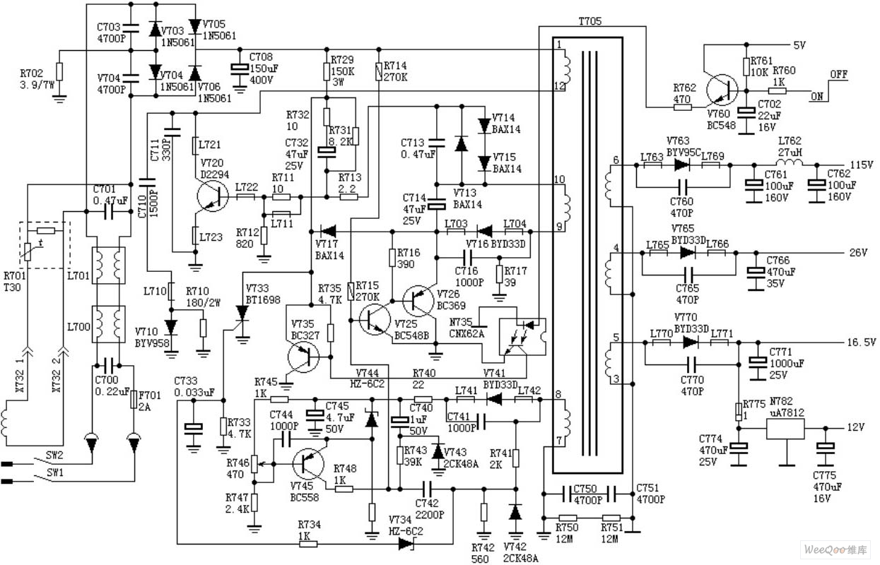 Schematic Diagram Of A Power Supply