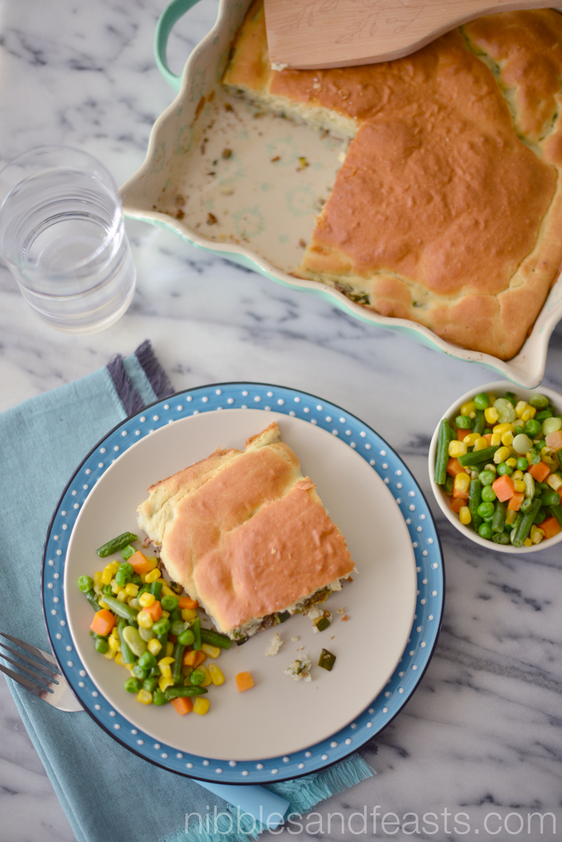 Lamb and Poblano Potato Pot Pie