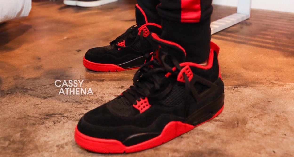 Chris Paul Rocks New Air Jordan 4 PE