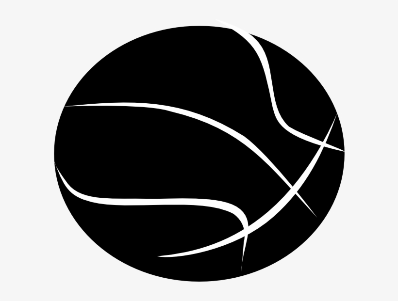 Basketball Outline Clipart