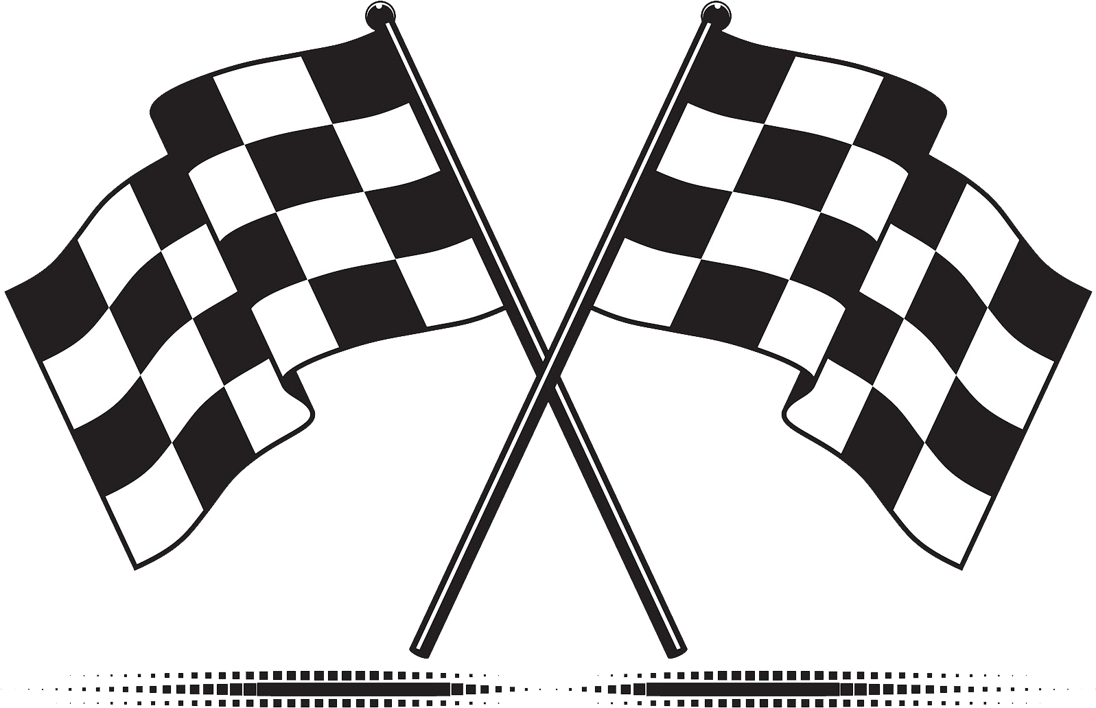 Checkered Race Flag SVG