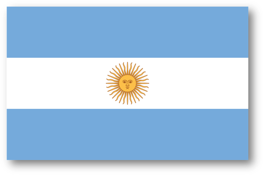 Bandera De Argentina PNG