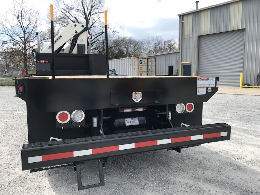 NFE Custom Flatbed w/ IMT 40/275 Knuckleboom