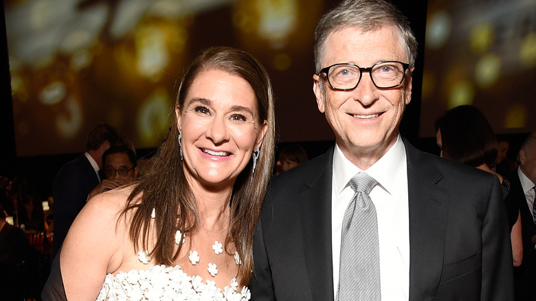 Bill and Melinda Gates at an event