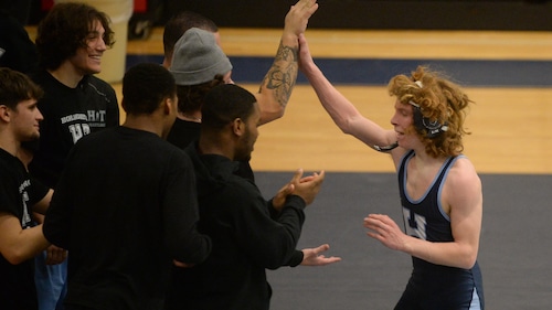 Woodstown vs. Highland wrestling, Feb. 4, 2022