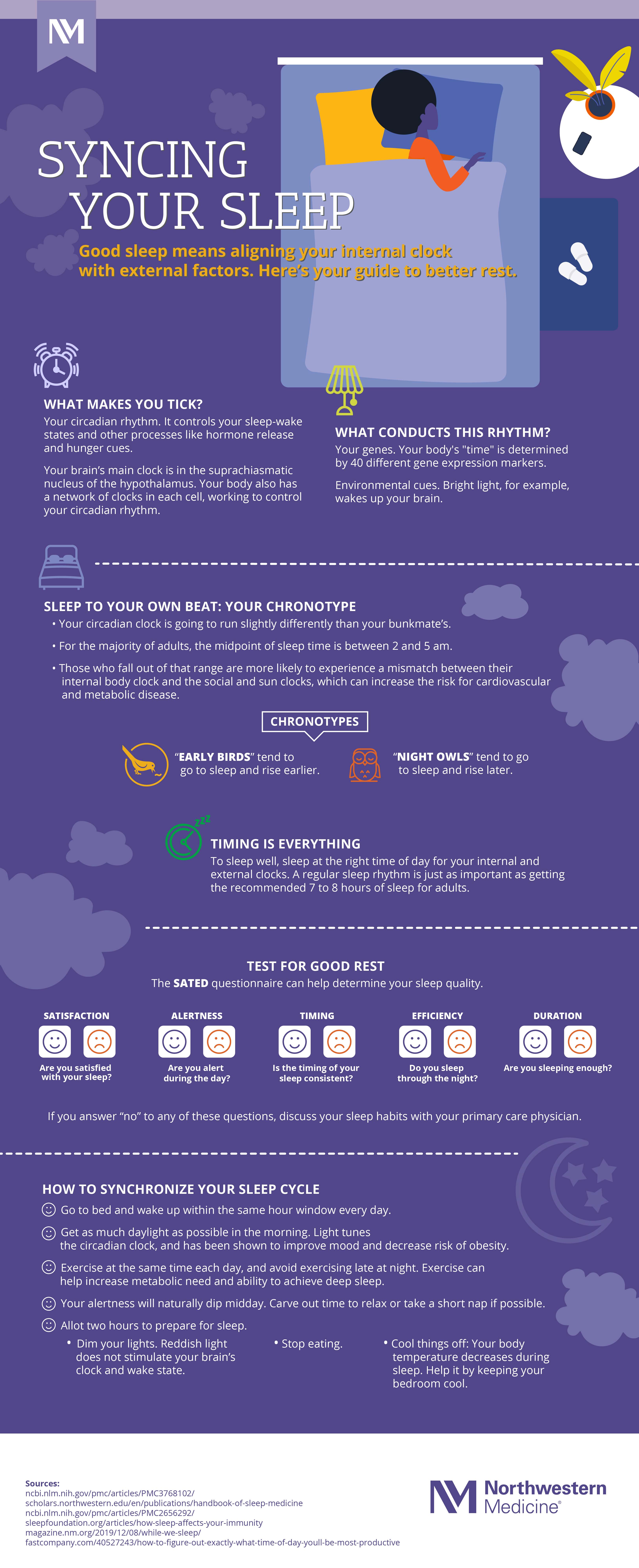 What Is Good Sleep? (Infographic) | Northwestern Medicine