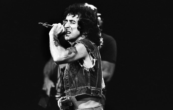 Bon Scott of ACDC