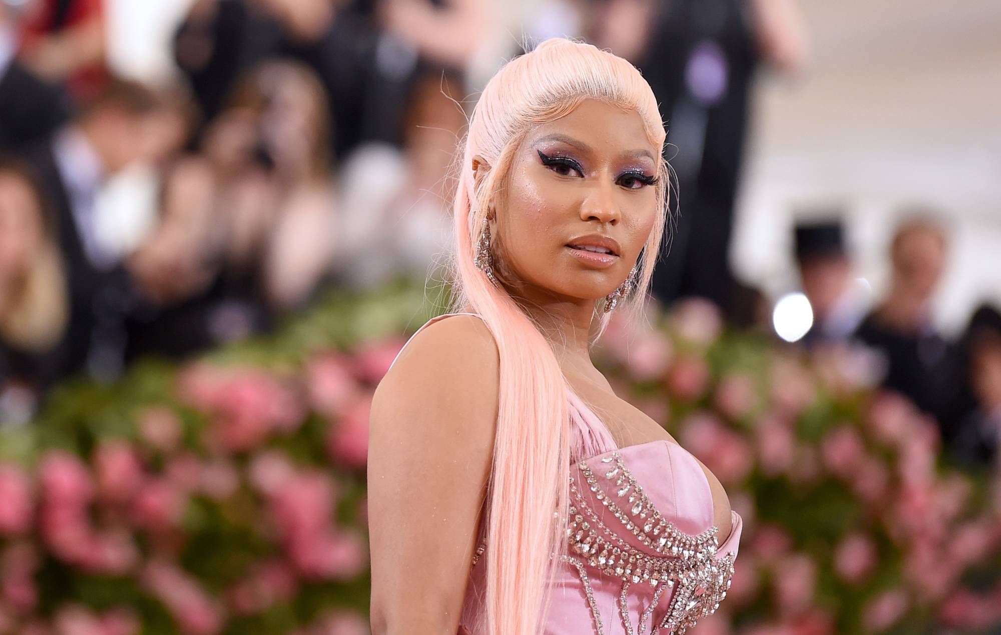 Nicki Minaj attends The 2019 Met Gala on May 06, 2019 in New York City. (Photo by Jamie McCarthy/Getty Images)