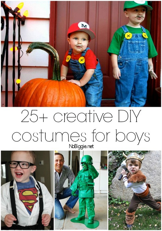 25+ creative diy costumes for boys | NoBiggie.net