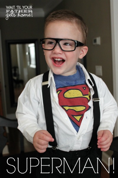 Clark Kent costume | 25+ creative DIY costumes for boys