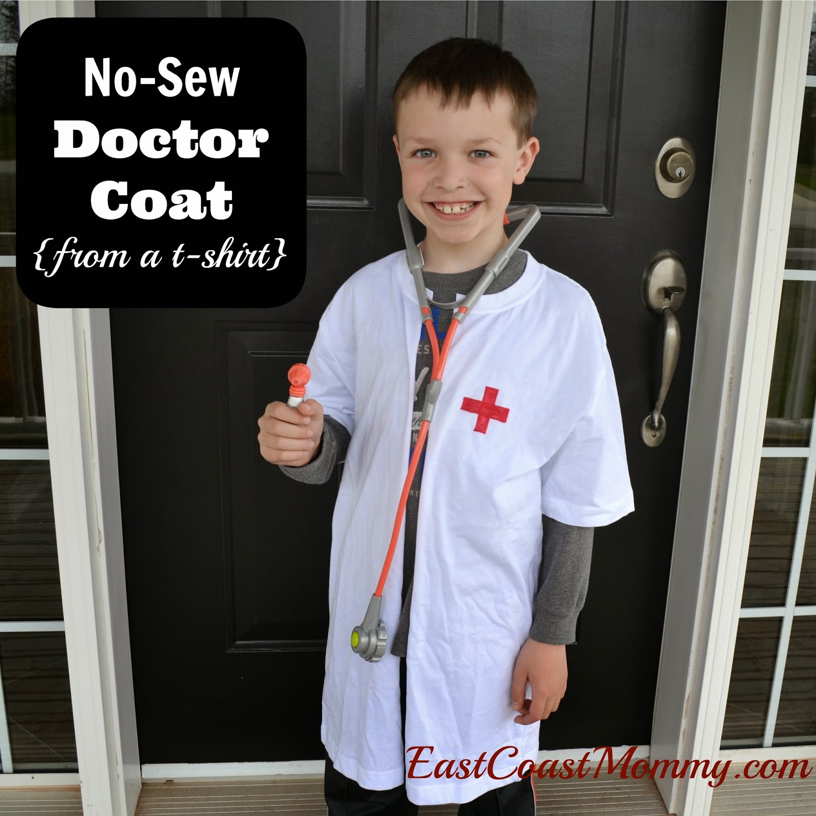 No sew doctor coat | 25+ creative diy costumes for boys