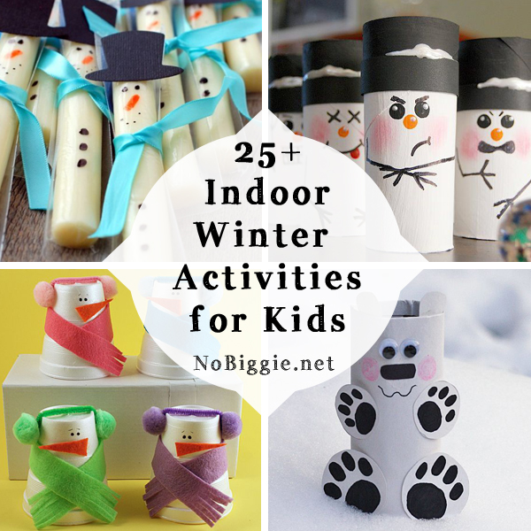 25+ winter indoor activities for kids | NoBiggie.net