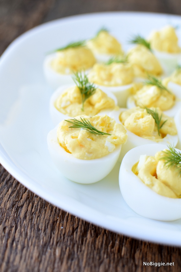 Classic Deviled Eggs | Bridal Shower Finger Foods