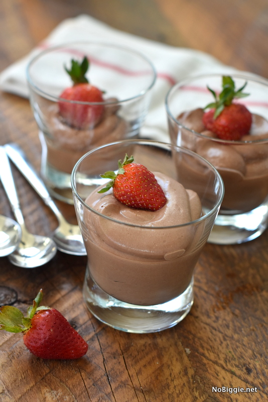 Healthy Chocolate Mousse | Sweet Treats for Showers