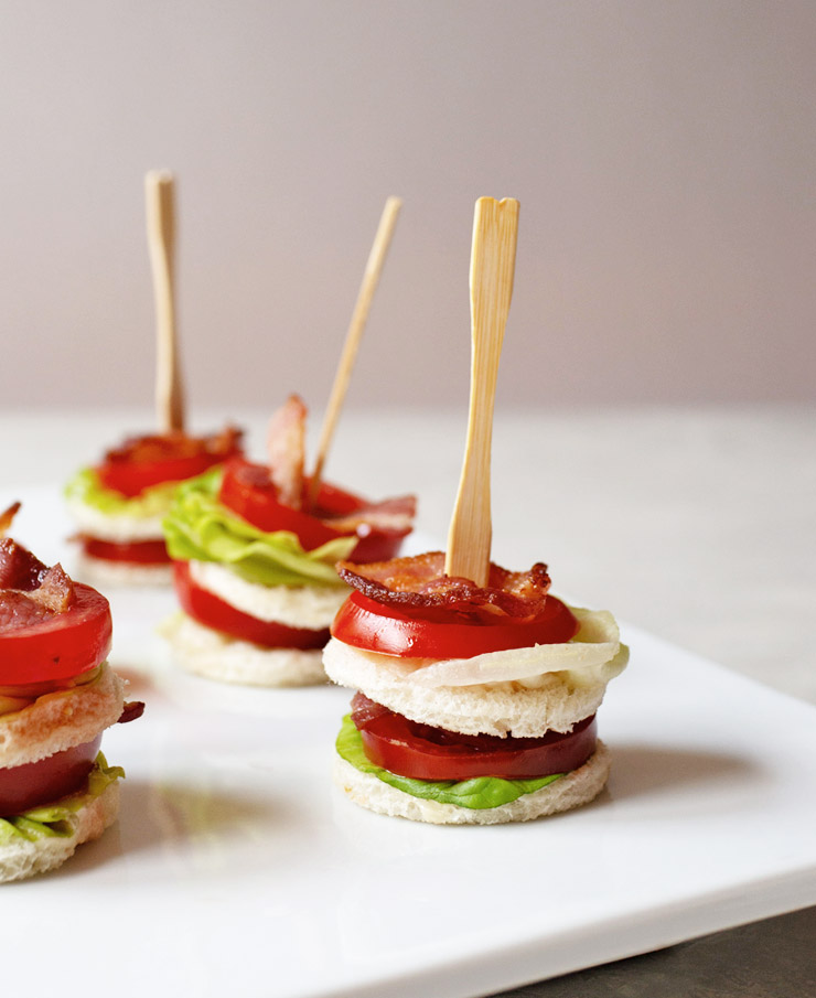 Mini BLT | Bridal Shower Finger Foods