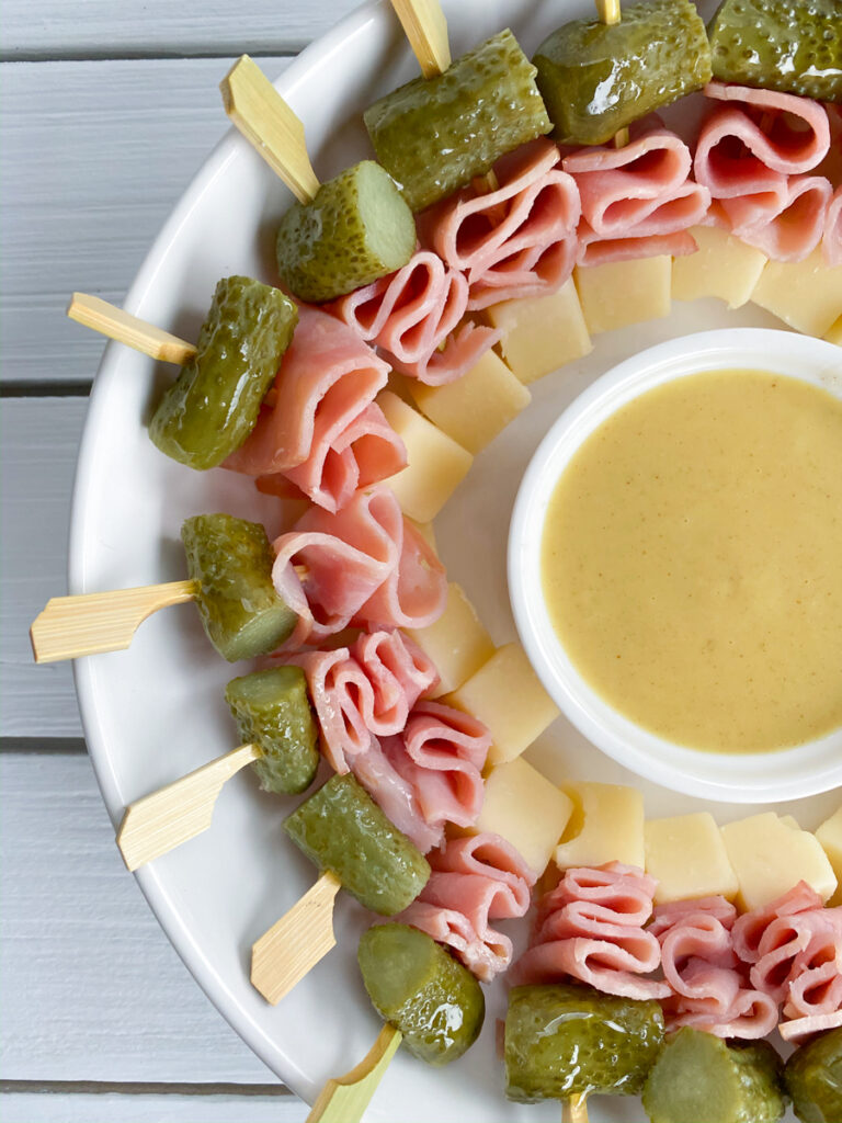 Mini Cubano Sandwich Skewers | Bridal Shower Finger Foods