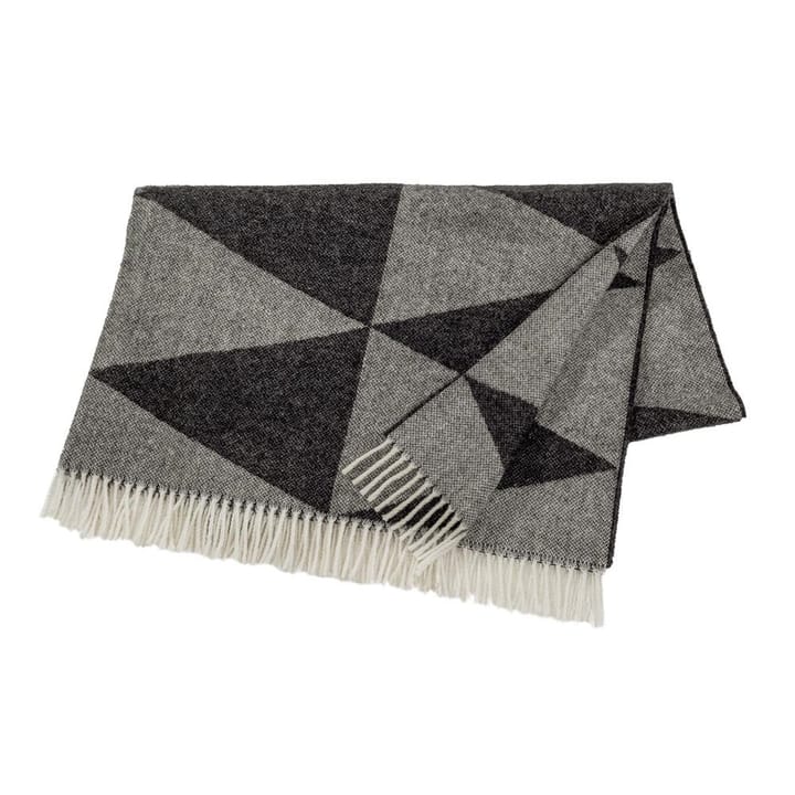 Rime wool throw - charcoal - Scandi Living