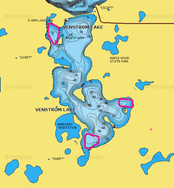 North and South Lida Lakes, Minnesota | Northland Fishing Tackle